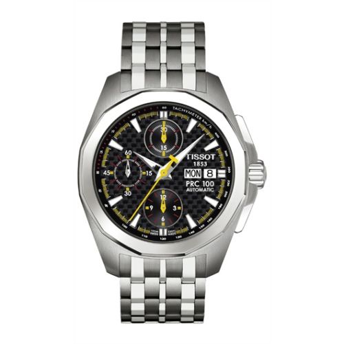 Tissot PRC 100 Stainless Steel / Carbon / Bracelet